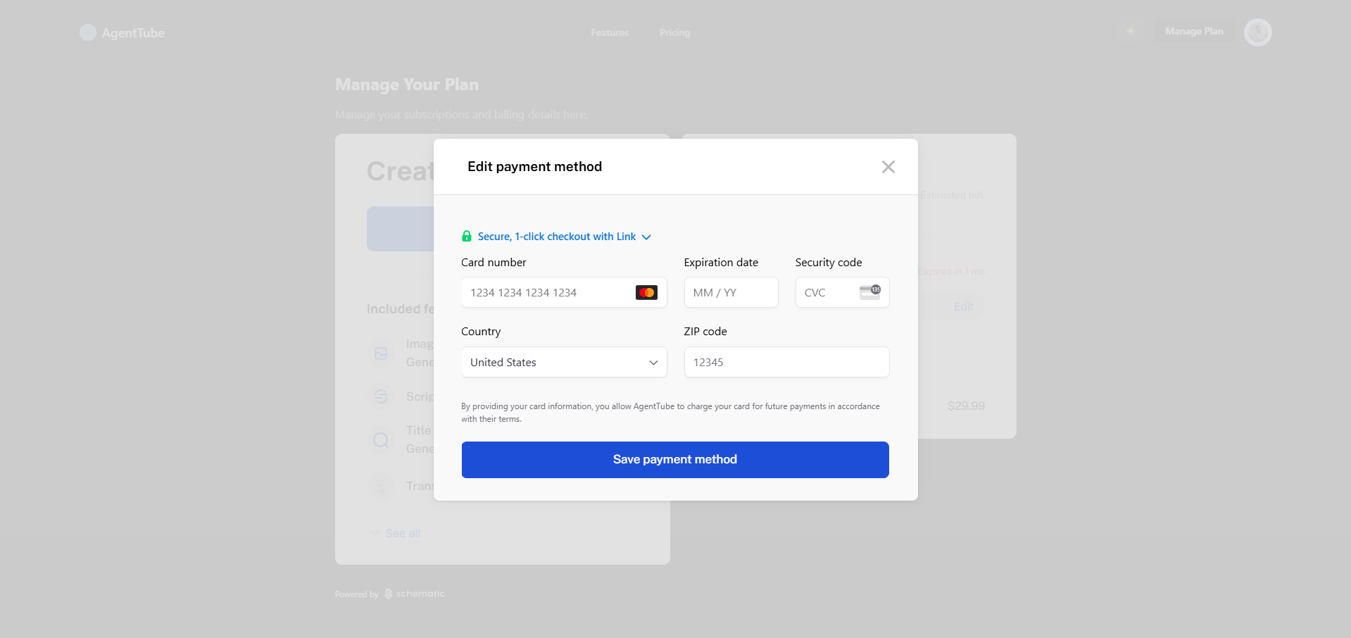 Payment Method Option