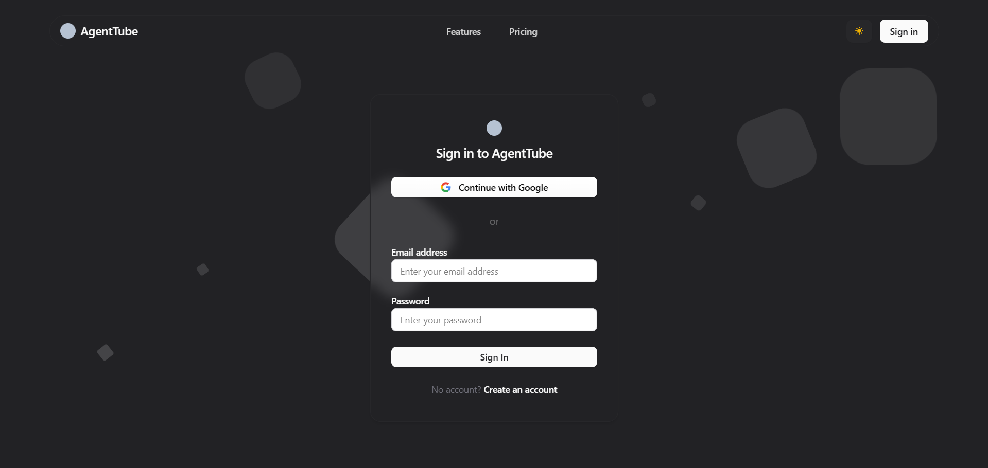 SignIn Page